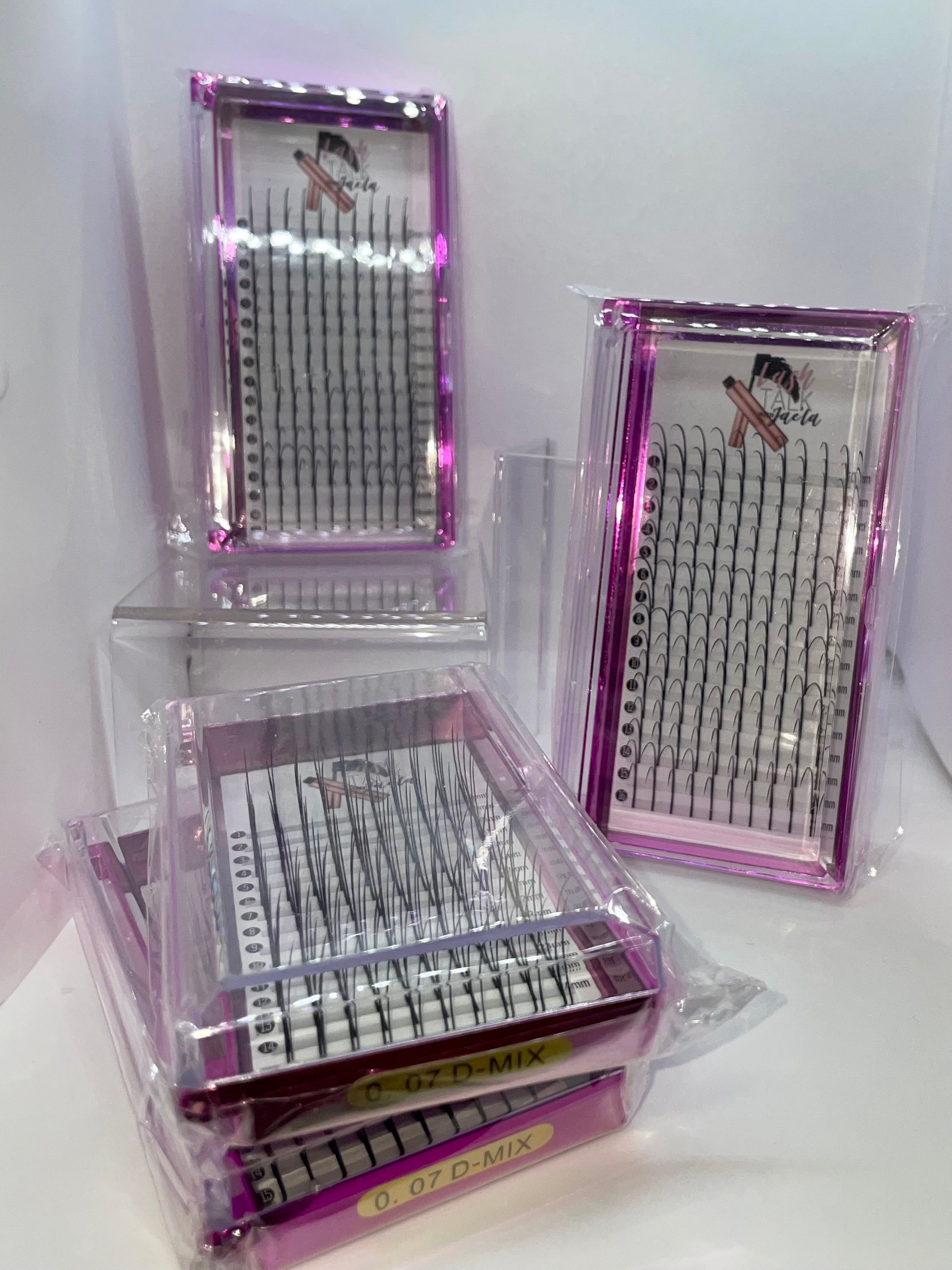 Spike lashes mix 20-24mm